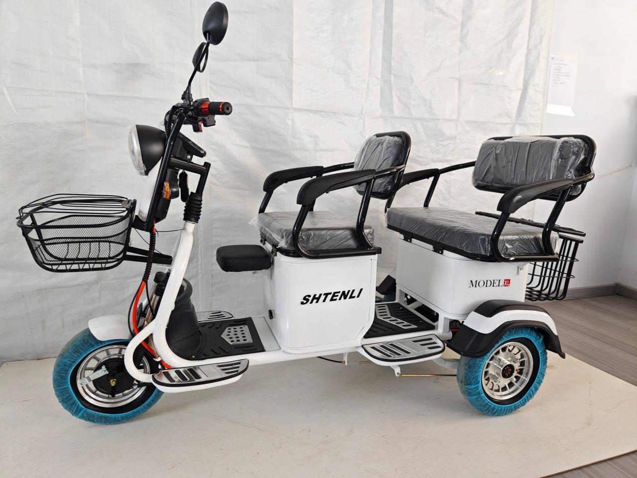 Электрический трицикл SHTENLI Model XL (40) SLA 20Ач60В (аккумулятор 5шт 20Ач12В)